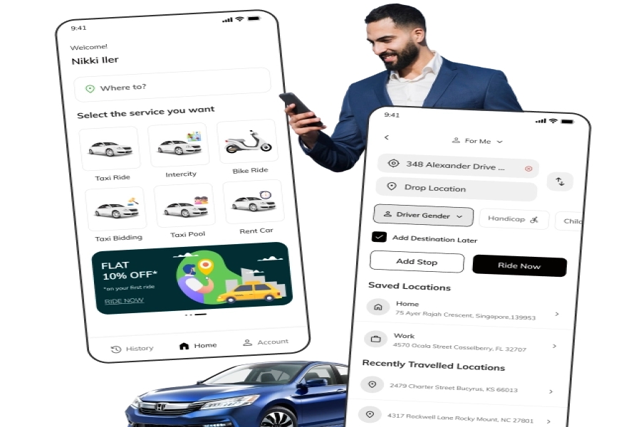 FOX-TAXI -  White-Label Uber Clone App for On-Demand Taxi Services